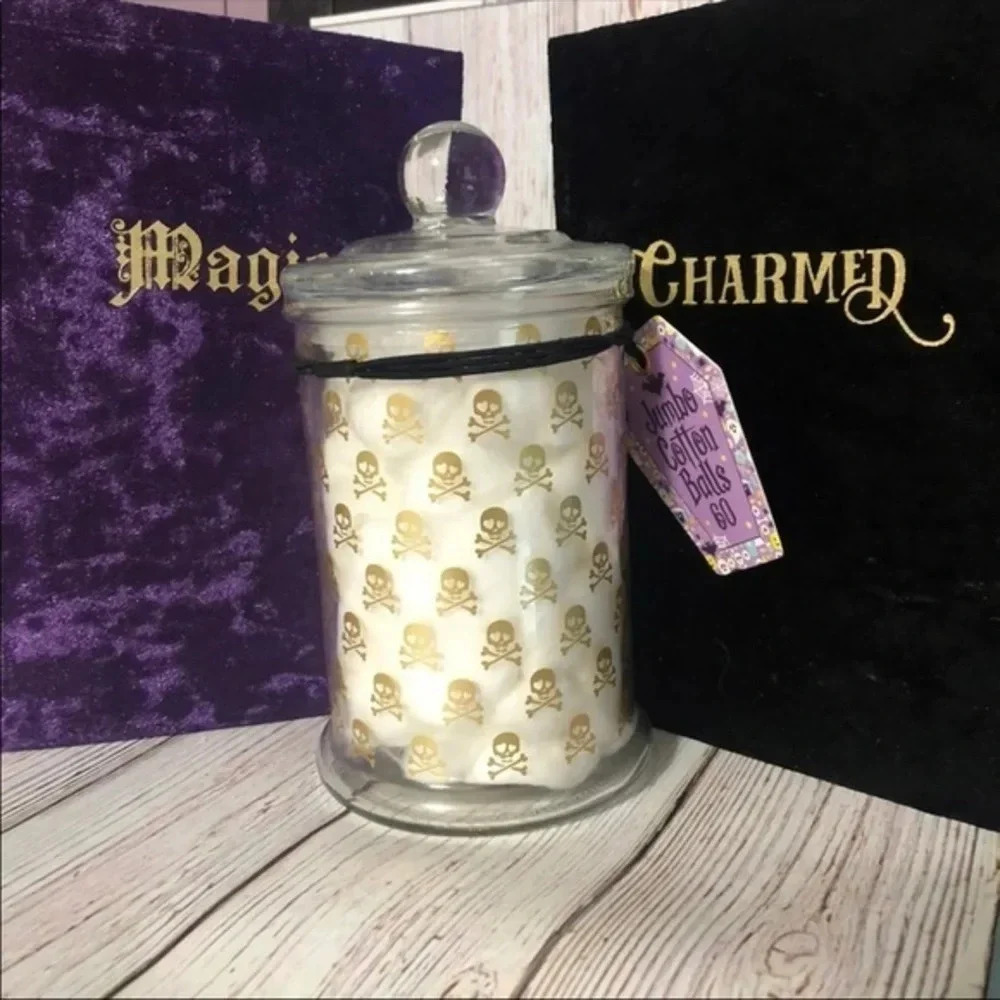 Halloween bundle skulls on jar- velvet colors journals